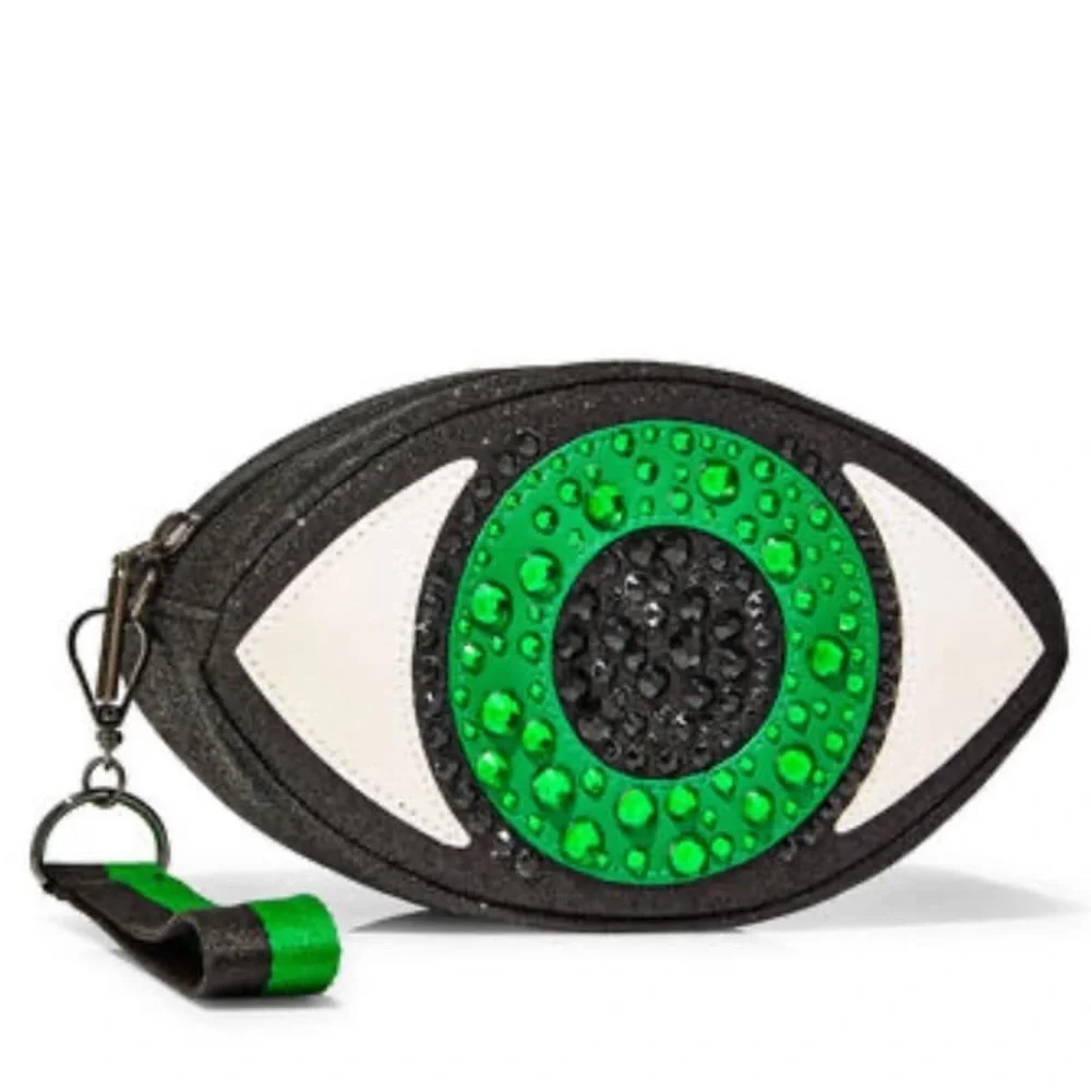 Bath & Body Works Halloween 2024 Eyeball Clutch purse or cosmetic bag NEW